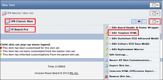 Edit Template HTML Then according to the title of your skin, Edit Template HTML