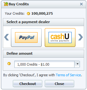 CashU Buy Chat Credits of 123 Flash Chat, Chat Software