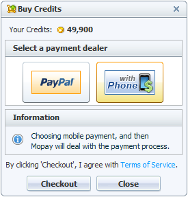 Mopay Buy Chat Credits of 123 Flash Chat, Chat Software