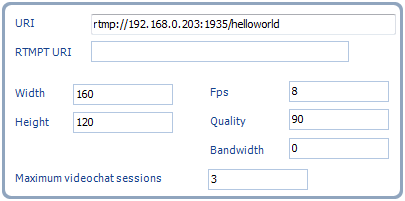 Video Settings in Admin Panel of 123 Live Help, Live Chat Software Video Settings in Admin Panel of 123 Live Help, Live Chat Software