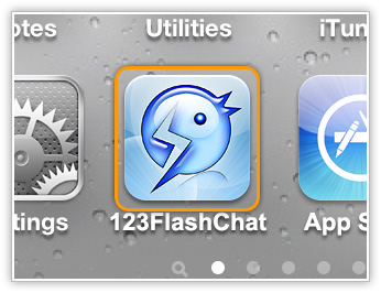 Chat App Logo, Mobile App, iPhone/iPad/Android App, 123 Flash Chat Chat App Logo, iPhone/iPad/Android App, Mobile App, 123 Flash Chat