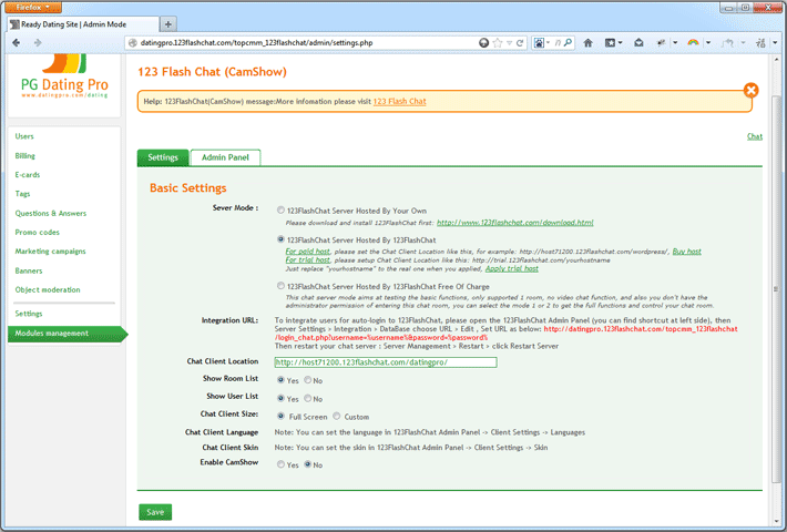 chat rooms powered by 123 flash chat