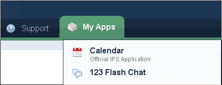Please  log into your IPB website, admin control panel -> My Apps -> 123 Flash  Chat