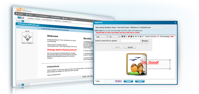 123 Flash Forum 1.0 Released!
