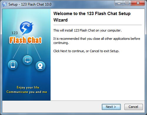Chat 123 flash